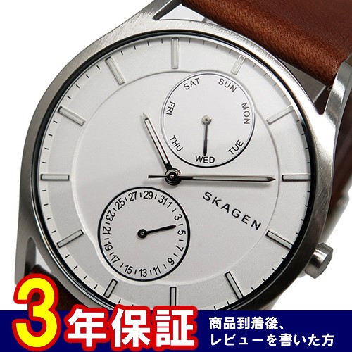 スカーゲン SKAGEN クオーツ メンズ 腕時計 SKW6176 ホワイト