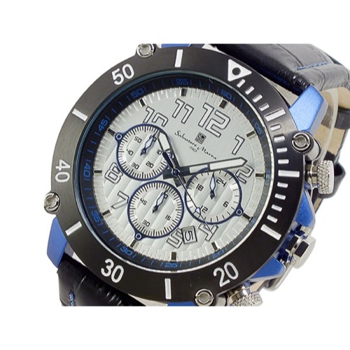 サルバトーレ マーラ クロノグラフ 腕時計 SM13115-SSSVBL