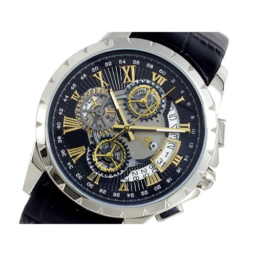 サルバトーレマーラ クオーツ メンズ 腕時計 SM13119S-SSBKGD