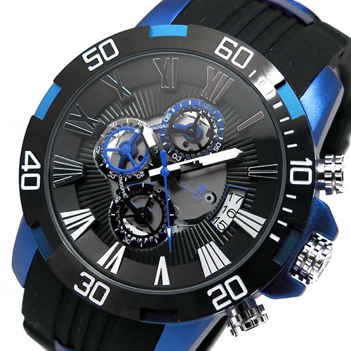 サルバトーレマーラ クロノ クオーツ メンズ 腕時計 SM15109-BKBL ブルー