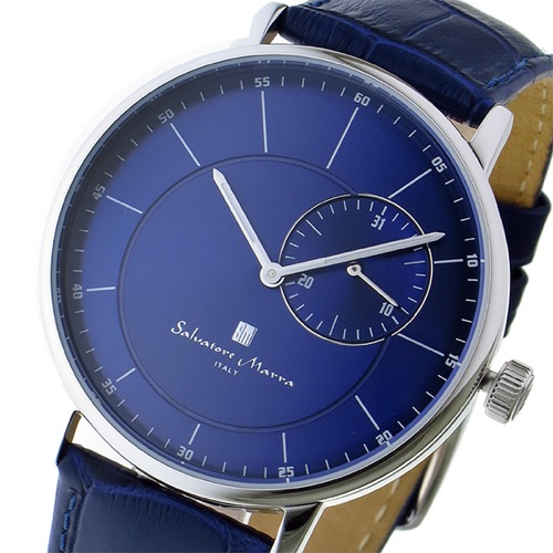 サルバトーレ マーラ クオーツ メンズ 腕時計 SM17105-SSBL ブルー