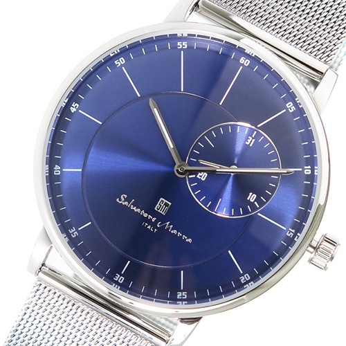 サルバトーレマーラ クオーツ メンズ 腕時計 SM17105M-SSBL ブルー