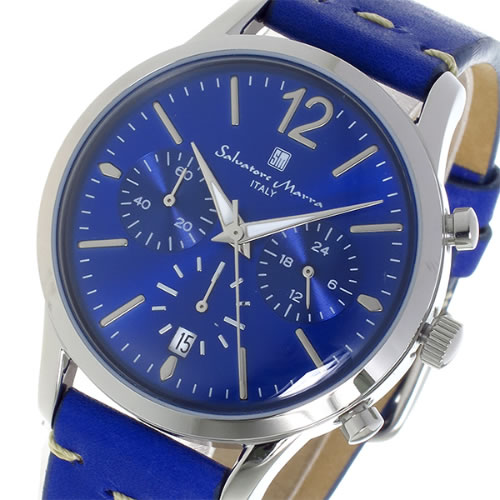 サルバトーレマーラ クオーツ ユニセックス 腕時計 SM17110-SSBL ブルー