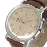 サルバトーレマーラ クロノ クオーツ メンズ 腕時計 SM18109-SSCM ピンクゴールド/ブラウン
