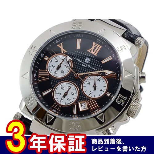 サルバトーレマーラ クオーツ メンズ クロノ 腕時計 SM8005S-SSBKPGWH
