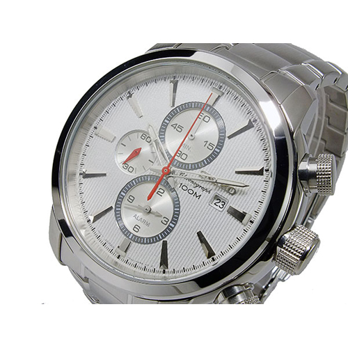 セイコー SEIKO クオーツ メンズ クロノグラフ 腕時計 SNAF43P1