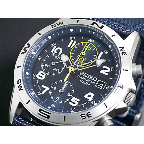 セイコー SEIKO クロノグラフ 腕時計 SND379R