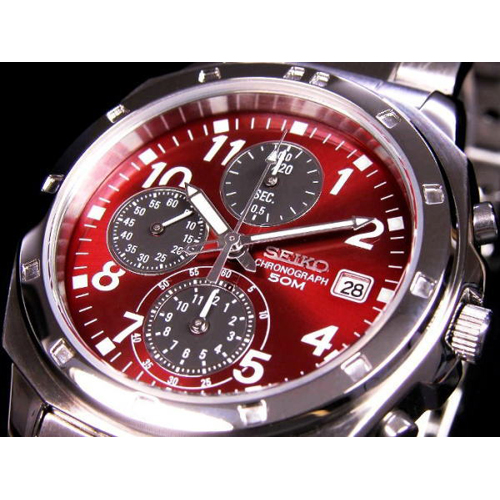 セイコー SEIKO クロノグラフ 腕時計 SND495