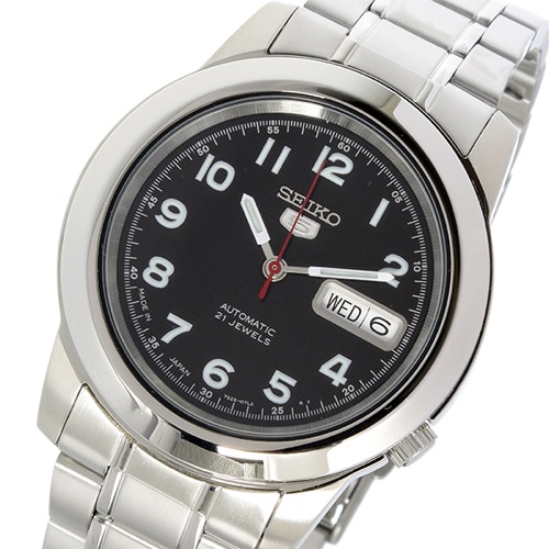 セイコー SEIKO セイコー5 自動巻き メンズ 腕時計 SNKK35J ブラック