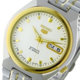 セイコー SEIKO セイコー5 SEIKO5 自動巻き メンズ 腕時計 SNKL72J1 ホワイト/ゴールド