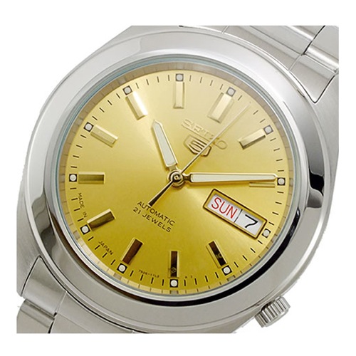セイコー セイコー5 5 自動巻き メンズ 腕時計 SNKM63K1 ゴールド