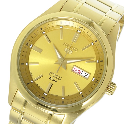 セイコー SEIKO セイコー5 自動巻き メンズ 腕時計 SNKN96J ゴールド