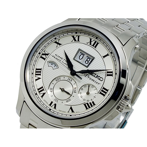 セイコー SEIKO プルミエ キネティック パーぺチュアル メンズ 腕時計 SNP039P1