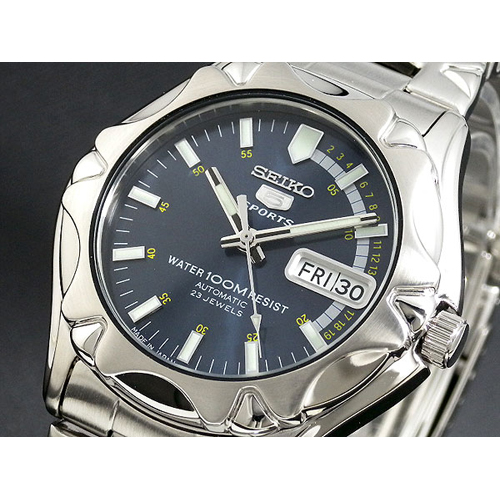 セイコー セイコー5 スポーツ  日本製 自動巻き 腕時計 SNZ447J1