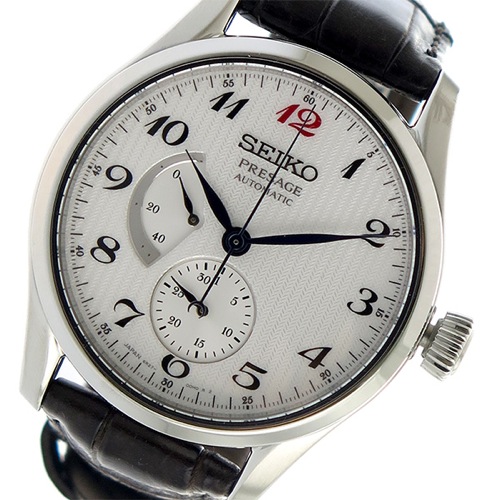 セイコー 自動巻き メンズ 腕時計 SPB059J1 ホワイト