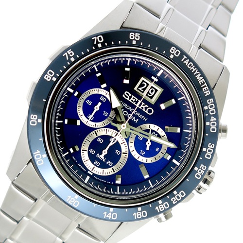 セイコー ロード クオーツ メンズ 腕時計 SPC235P1 ネイビー