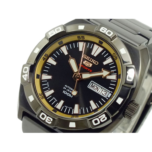 セイコー ファイブ 5 スポーツ SPORTS 自動巻き メンズ 腕時計 SRP287J1 ブラック
