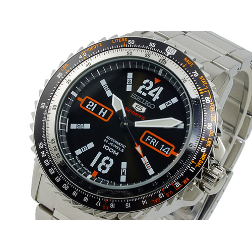 セイコー ファイブ SEIKO 5 スポーツ 自動巻き メンズ 腕時計 SRP347J1