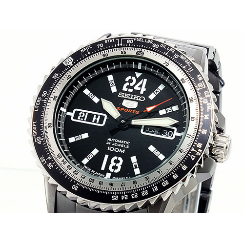 セイコー ファイブ SEIKO 5 スポーツ 自動巻き メンズ 腕時計 SRP355J1
