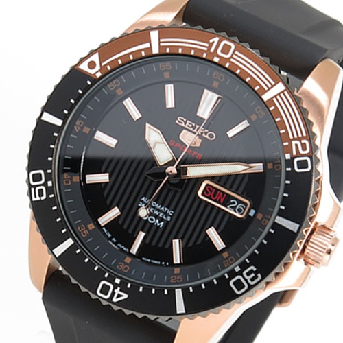 セイコー SEIKO 自動巻き メンズ 腕時計 SRP560J1 ブラック