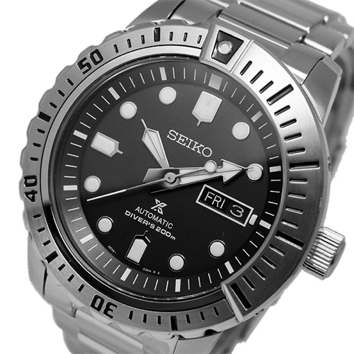 セイコー SEIKO プロスペックス 自動巻き メンズ 腕時計 SRP585K ブラック