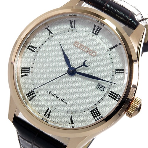 セイコー SEIKO 自動巻き メンズ 腕時計 SRP772K1 ホワイト