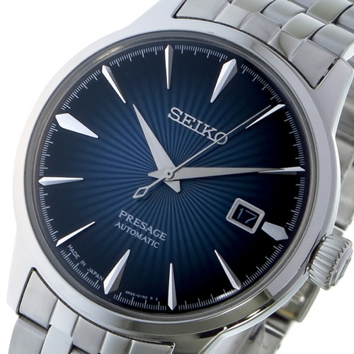 セイコー SEIKO プレサージュ PRESAGE 自動巻き メンズ 腕時計 SRPB41J1 ネイビー