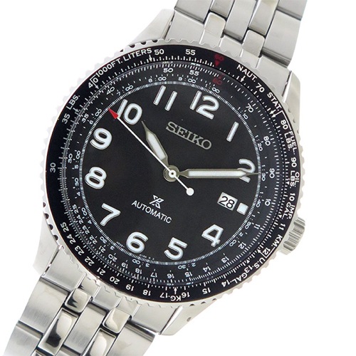 セイコー 4R35 プロスペックス 自動巻き メンズ 腕時計 SRPB57K1 ブラック