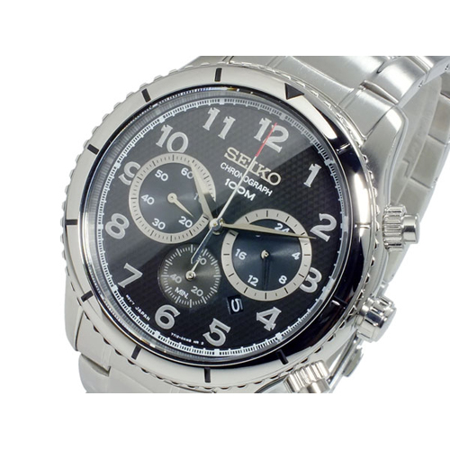 セイコー SEIKO クオーツ メンズ クロノグラフ 腕時計 SRW037P1
