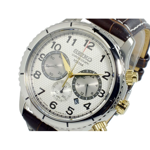 セイコー SEIKO クオーツ メンズ クロノグラフ 腕時計 SRW039P1