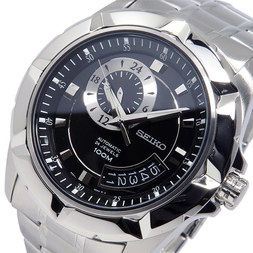 【送料無料】セイコー SEIKO 自動巻き メンズ 腕時計 SSA219K1 ブラック - メンズブランドショップ グラッグ