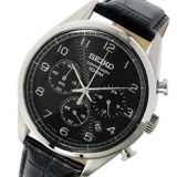 セイコー SEIKO クロノ クオーツ メンズ 腕時計 SSB231P1 ブラック
