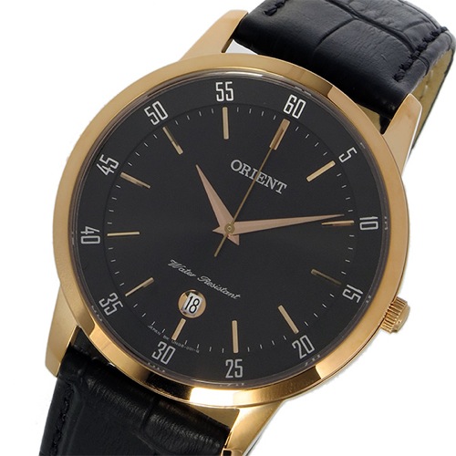 オリエント ORIENT クオーツ メンズ 腕時計 SUNG5001B0 ブラック