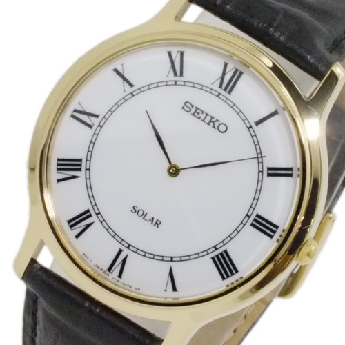 セイコー SEIKO ソーラー SOLAR メンズ 腕時計 SUP878P1 ホワイト
