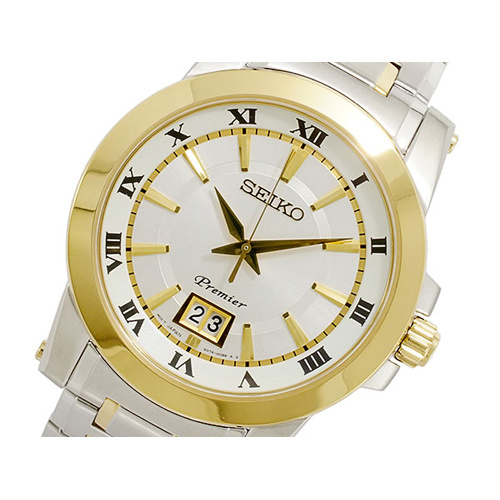 セイコー SEIKO Premier クォーツ メンズ 腕時計 SUR016P1