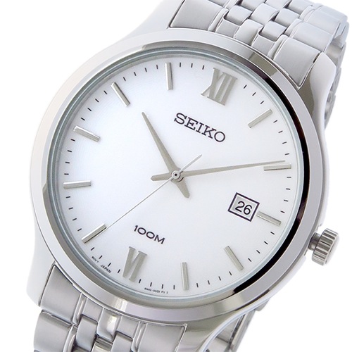 【送料無料】セイコー SEIKO ネオクラシック NEO CLASSIC クオーツ メンズ 腕時計 SUR217P1 ホワイト - メンズ