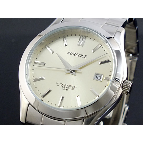 オレオール AUREOLE　メンズ 腕時計 SW-409M-3