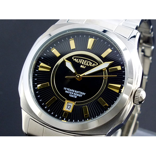 オレオール AUREOLE　メンズ 日本製 腕時計 SW-478M-4