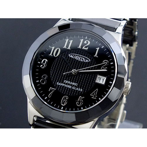 オレオール AUREOLE　メンズ 日本製 腕時計 SW-481M-4