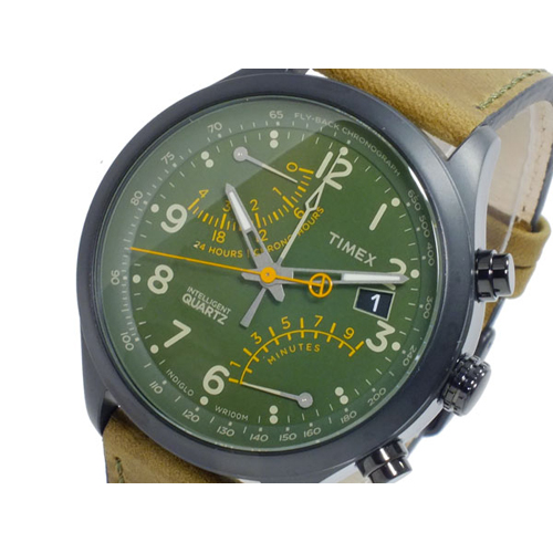 タイメックス インテリジェント INTELLIGENTクオーツ メンズ クロノグラフ 腕時計 T2P381