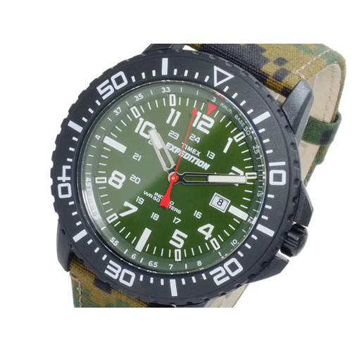 タイメックス CAMO UPLANDER カモ アップランダー クオーツ メンズ 腕時計 T49965