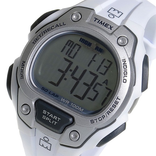 タイメックス TIMEX アイアンマン クオーツ メンズ 腕時計 T5K690 ホワイト