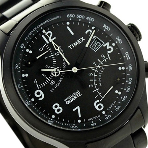 タイメックス FLY BACK クロノ クオーツ 腕時計 TW2P60800 国内正規 ブラック