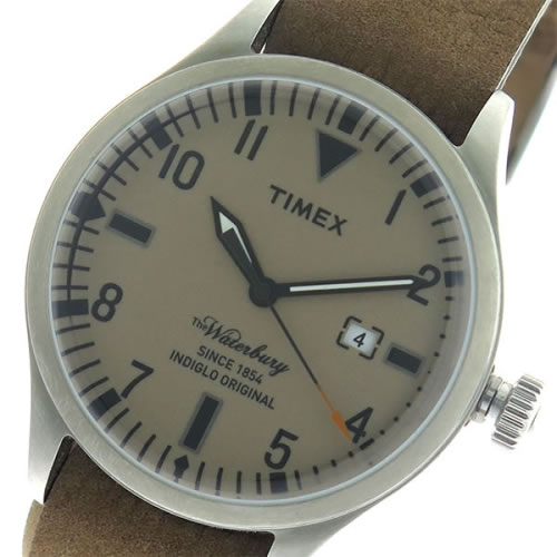 タイメックス Waterbury クオーツ ユニセックス 腕時計 TW2P64600 ブラウン/ブラウン