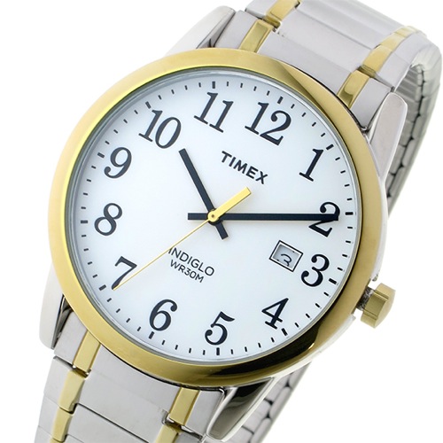タイメックス イージーリーダー クオーツ メンズ 腕時計 TW2P81400 ホワイト