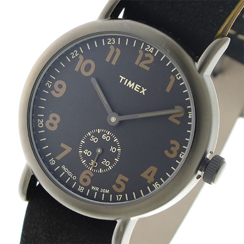 タイメックス ウィークエンダー ヴィンテージ クオーツ メンズ 腕時計 TW2P86700 ブラック