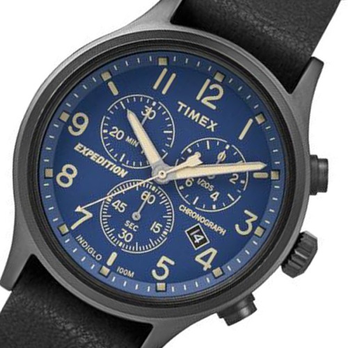 タイメックス スカウト クロノ メンズ 腕時計 TW4B04200 ネイビー 国内正規
