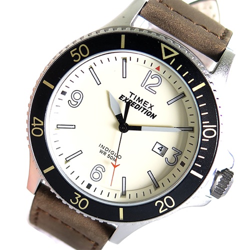 タイメックス クオーツ 国内正規品 メンズ 腕時計 TW4B10600 ベージュ