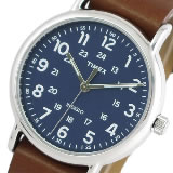 タイメックス 腕時計 メンズ TWG015000 ウィークエンダー クォーツ ネイビー ブラウン
