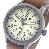 タイメックス 腕時計 メンズ TWG016100 クォーツ オフホワイト キャメル
